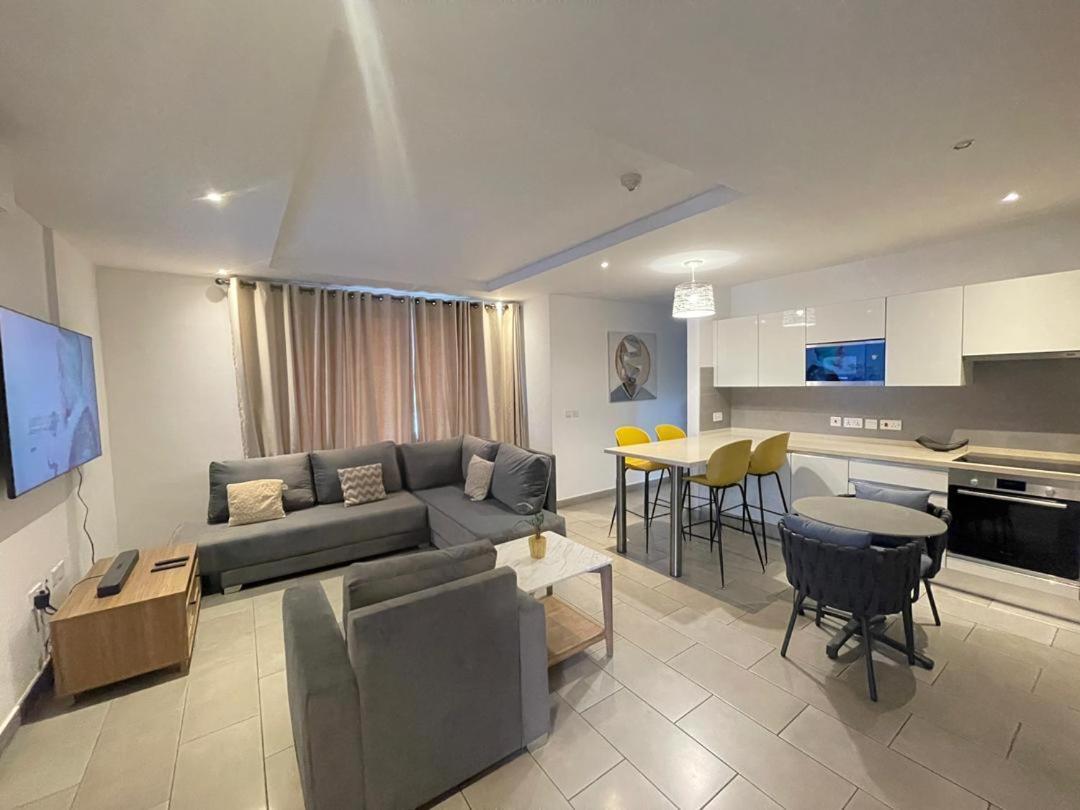 Luxury Labone Edge 2-Bedroom Apartment In Accra - Fivehills Homes Exterior foto